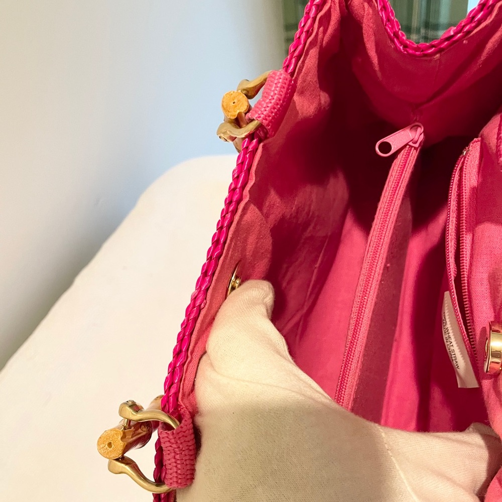 Bundle 2 (Wheat Straw top handle and clutch bags) - Picture 10 of 16